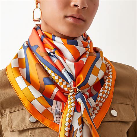 hermes scarf tie